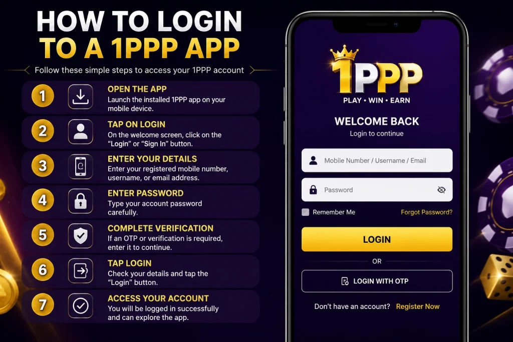 1PPP Game Login